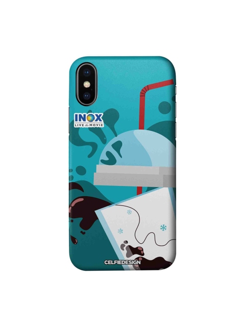 

CelfieDesign Blue & Grey Inox Sipup Plastic iPhone X Slim Back Case