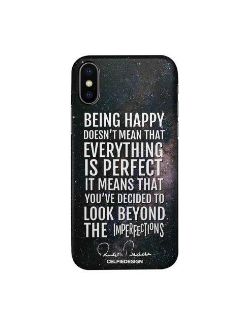 

CelfieDesign Black & White iPhone X Slim Back Case