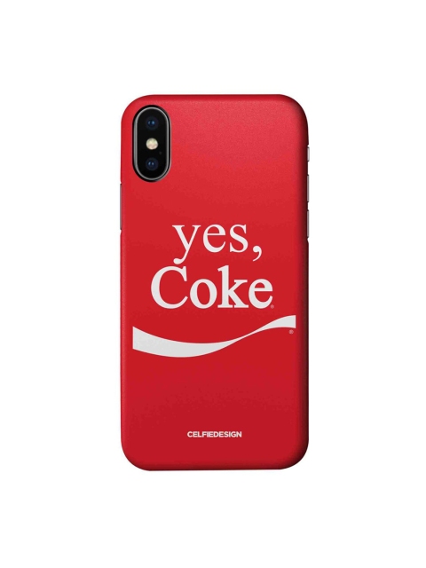 

CelfieDesign Red & White Yes Coke iPhone X Slim Back Case