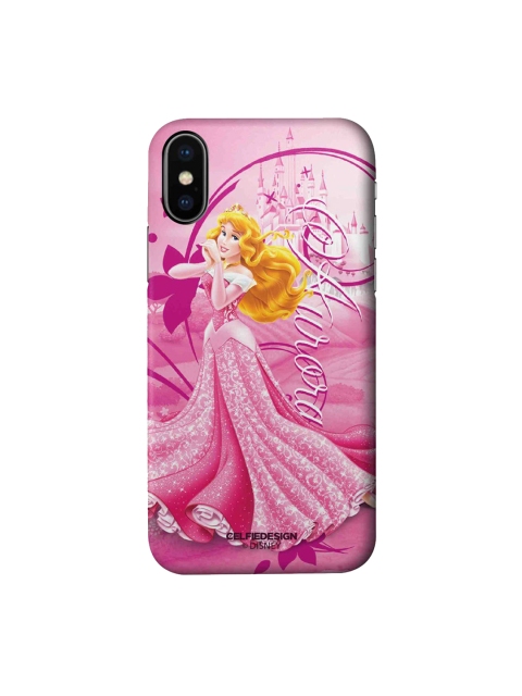 

CelfieDesign Pink & White Aurora iPhone X Slim Back Case