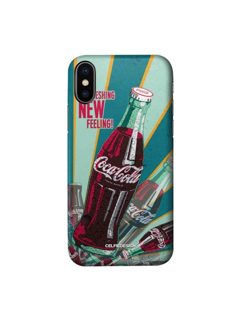 

CelfieDesign Green & Red New Feeling iPhone X Slim Back Case