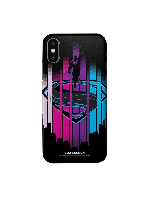 

CelfieDesign Black & Pink iPhone X Slim Back Case