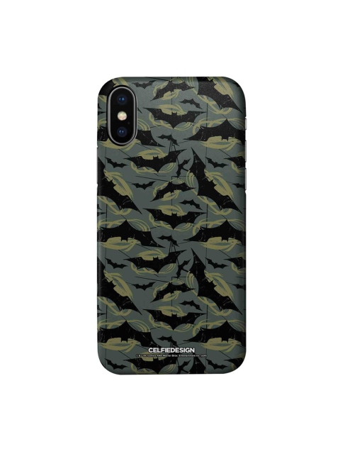 

CelfieDesign Grey & Black Batman Mashup iPhone X Slim Back Case