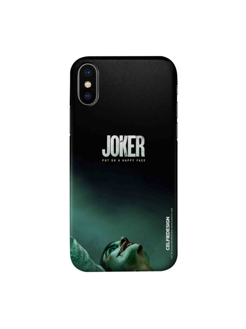 

CelfieDesign Black & Green Rise of the Joker iPhone X Slim Back Case