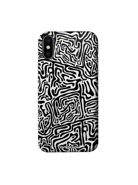 

CelfieDesign Black & White iPhone X Slim Back Case