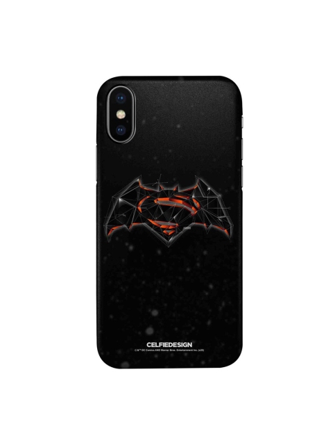 

CelfieDesign Black & Red Bat Super Trace iPhone X Slim Back Case