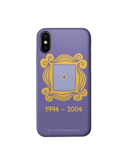 

CelfieDesign Purple & Yellow The Door iPhone X Slim Back Case