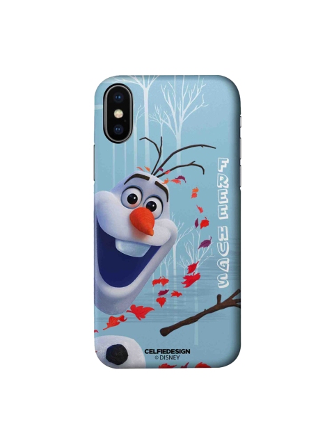 

CelfieDesign Blue & Orange Free Hugs iPhone X Slim Back Case