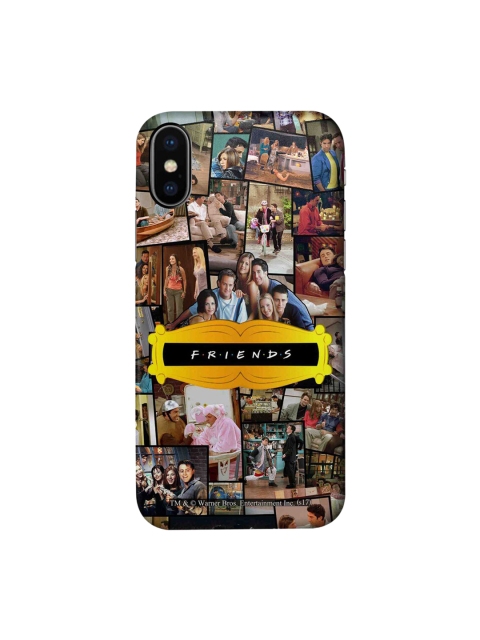 

CelfieDesign Black & Yellow Friends Collage iPhone X Slim Back Case