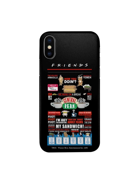 

CelfieDesign Black & White Friends Favorites iPhone X Slim Back Case