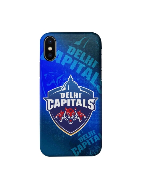 

CelfieDesign Blue & White Delhi Capitals Crest iPhone X Slim Back Case