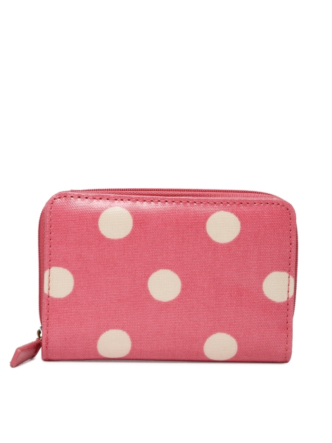 

Cath Kidston Women Pink Polka Dot Print Wallet