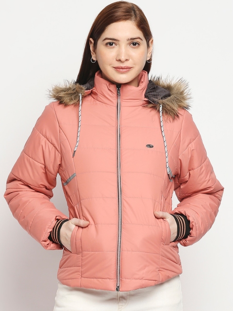 

Zeel Women Pink Lightweight Parka Jacket