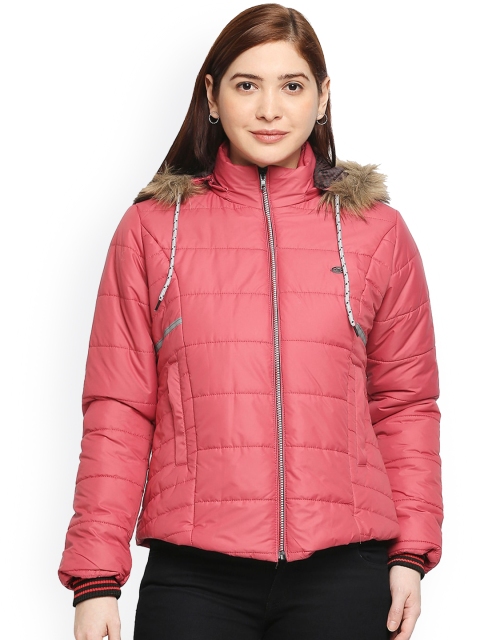 

Zeel Women Red Lightweight Parka Jacket