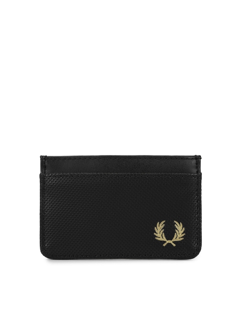 

Fred Perry Men Black Solid Card Holder