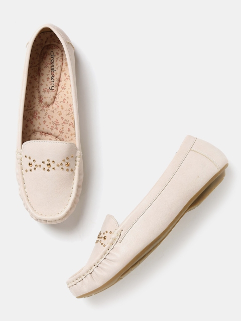 

DressBerry Women Dusty Pink Loafers