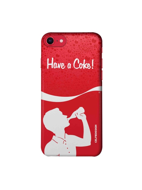 

CelfieDesign Red & White Have A Coke Boy iPhone SE (2020) Slim Back Case