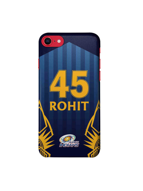 

CelfieDesign Blue & Yellow Mumbai Indians Gear Up iPhone SE (2020) Slim Back Case