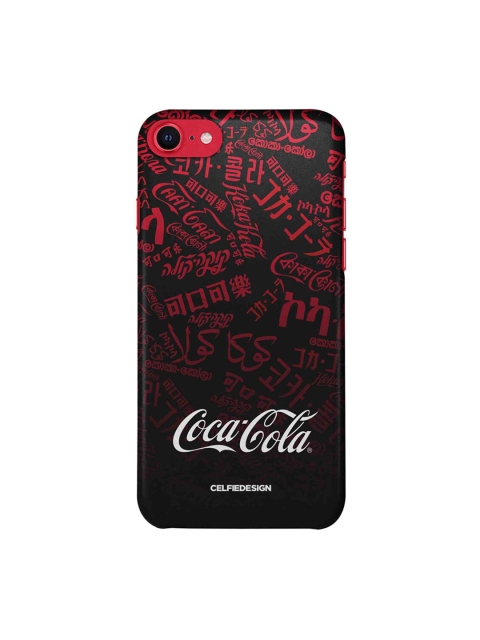 

CelfieDesign Black & Red I Speak Coke Black iPhone SE (2020) Slim Back Case