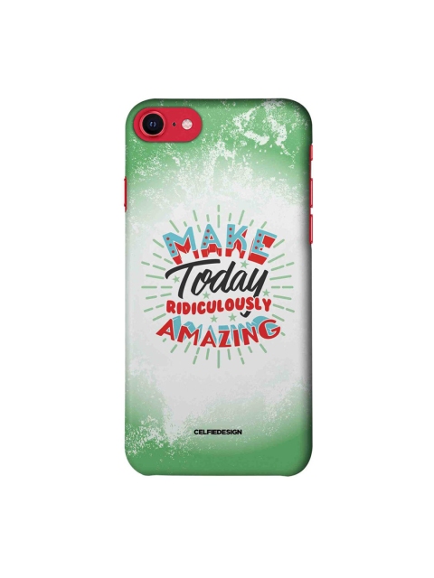 

CelfieDesign Green & White Ridiculously Amazing iPhone SE (2020) Slim Back Case