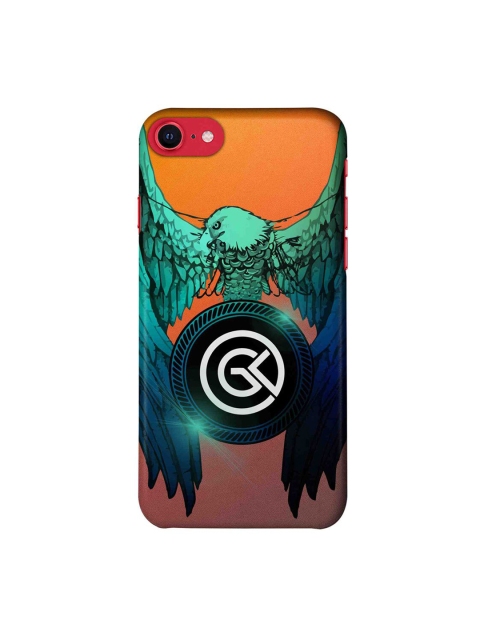 

CelfieDesign Green & Orange iPhone SE 2020 Slim Back Case
