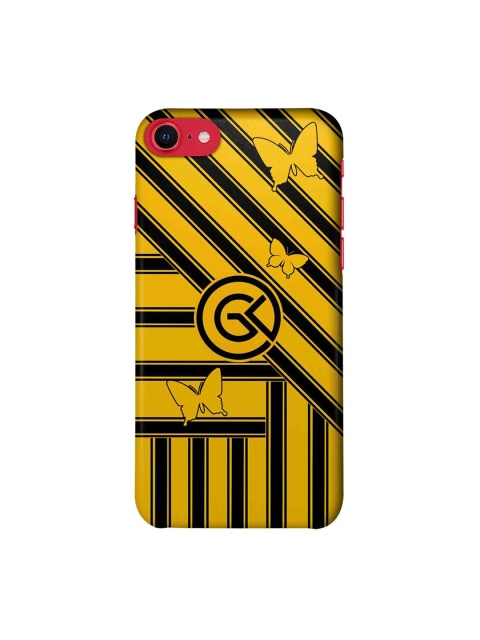 

CelfieDesign Black & Yellow The Cycle iPhone SE Slim Back Case