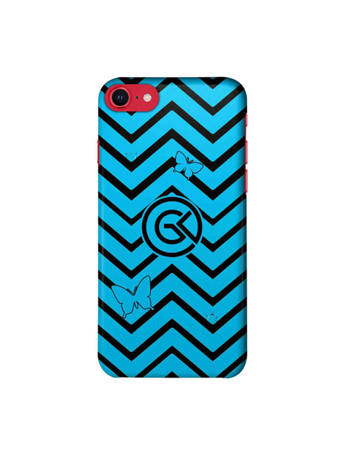 

CelfieDesign Black & Blue Waves iPhone SE (2020) Slim Back Case