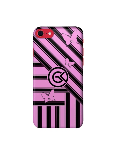 

CelfieDesign Black & Pink The Cycle iPhone SE (2020) Slim Back Case