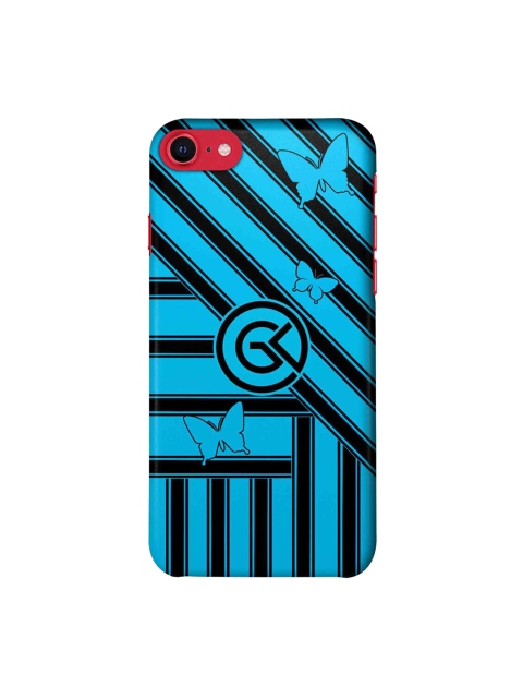 

CelfieDesign Black & Blue The Cycle iPhone SE 2020 Slim Back Case