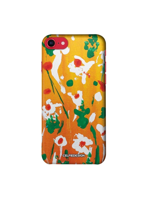 

CelfieDesign Yellow & White Blooming iPhone SE (2020) Slim Back Case