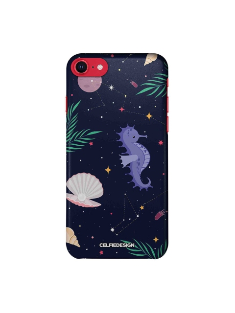 

CelfieDesign Blue & Purple iPhone SE 2020 Slim Back Case