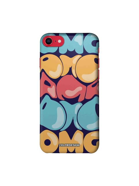 

CelfieDesign Blue & Yellow Printed iPhone SE Slim Back Case