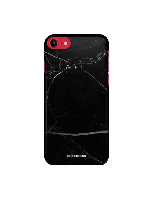 

CelfieDesign Black & White Marble Noir Belge Printed iPhone SE 2020 Slim Back Case