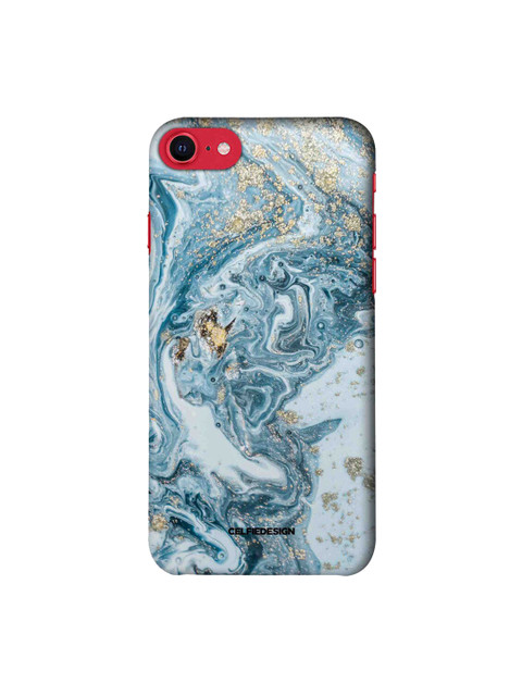 

CelfieDesign Blue & White iPhone SE 2020 Slim Back Case