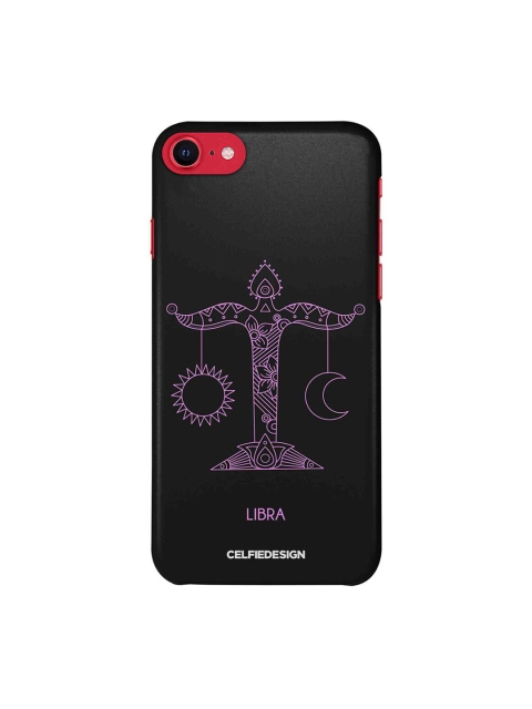 

CelfieDesign Black & Pink iPhone SE 2020 Slim Back Case
