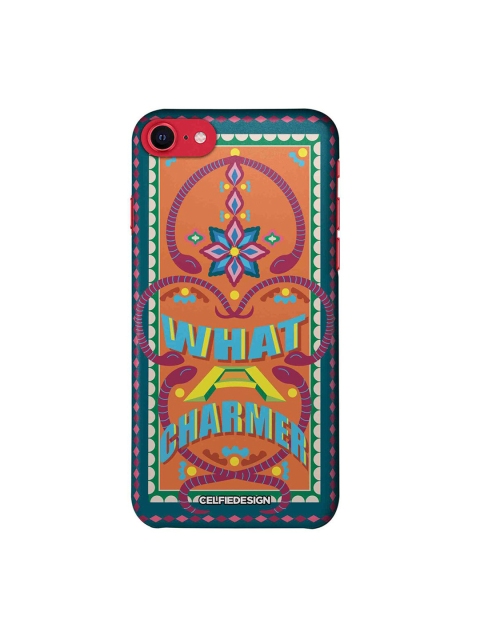 

CelfieDesign Orange & Green What A Charmer iPhone SE 2020 Slim Back Case