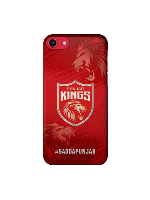 

CelfieDesign Red & White Punjab Kings Crest iPhone SE 2020Slim Back Case
