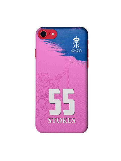 

CelfieDesign Pink & Blue Rajasthan Royals Gear Up iPhone SE 2020 Slim Back Case