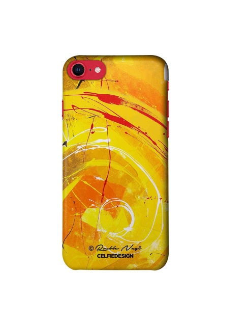 

CelfieDesign Yellow & Orange iPhone SE 2020 Slim Back Case