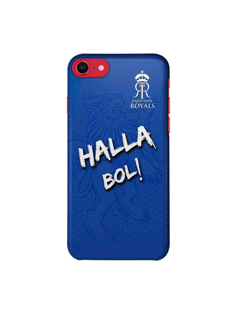 

CelfieDesign Blue & White Rajasthan Royals Halla Bol iPhone SE 2020 Slim Back Case