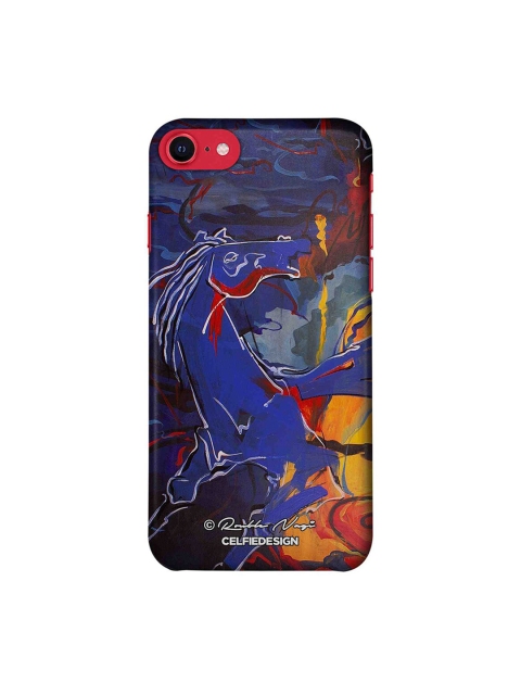 

CelfieDesign Blue & Orange Young Idol iPhone SE 2020 Slim Back Case