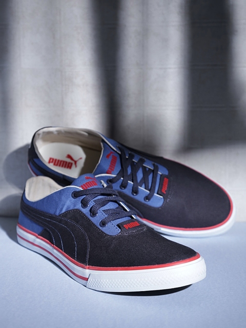 

Puma Unisex Blue Nestor Plus DP Sneakers