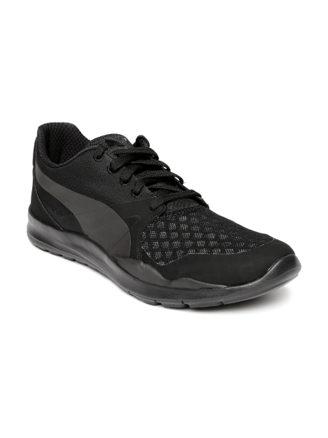 

Puma Unisex Black Duplex Evo Sneakers