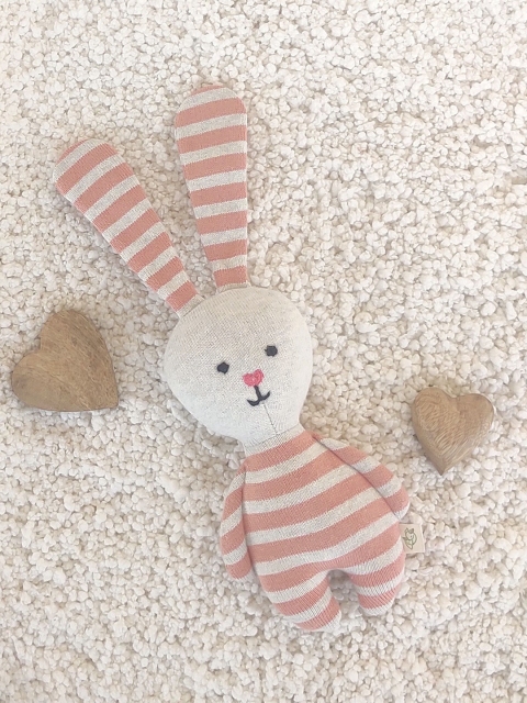 

Greendeer Kids Orange & White Organic Bella Soft Toy