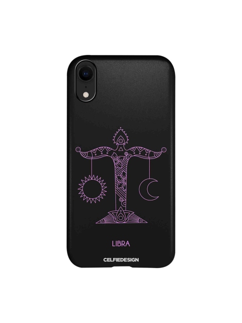 

CelfieDesign Black & Pink iPhone XR Slim Back Case