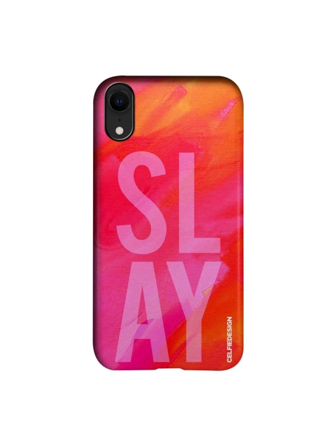 

CelfieDesign Pink iPhone XR Slim Back Case