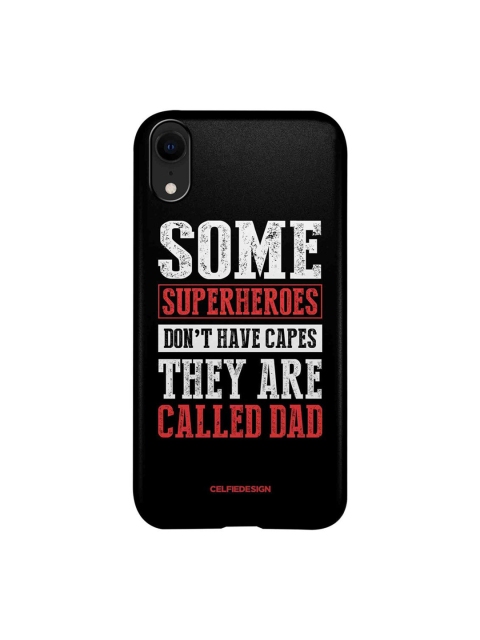 

CelfieDesign Black & White They Are Called Superhero Printed iPhone XR Slim Back Case