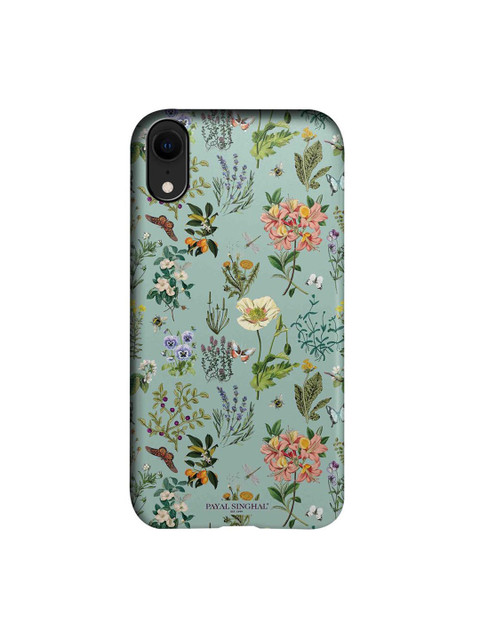 

CelfieDesign Blue & Purple Payal Singhal Titli Aqua iPhone XR Slim Back Case