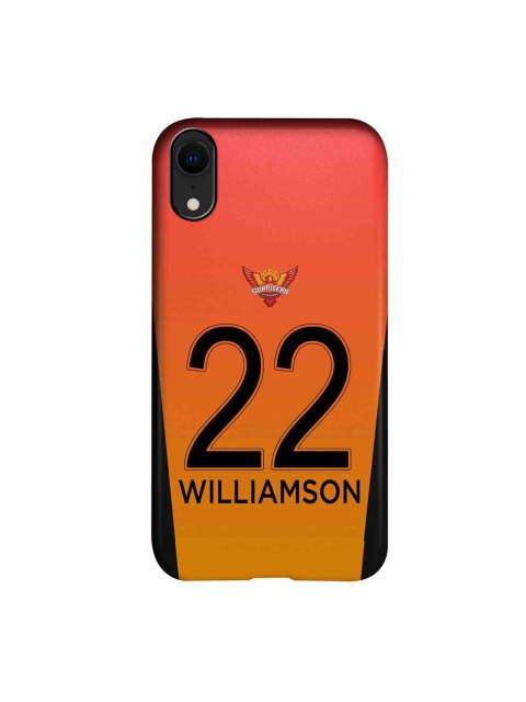 

CelfieDesign Orange & Black Sunrisers Hyderabad Gear Up Printed iPhone XR Slim Back Case