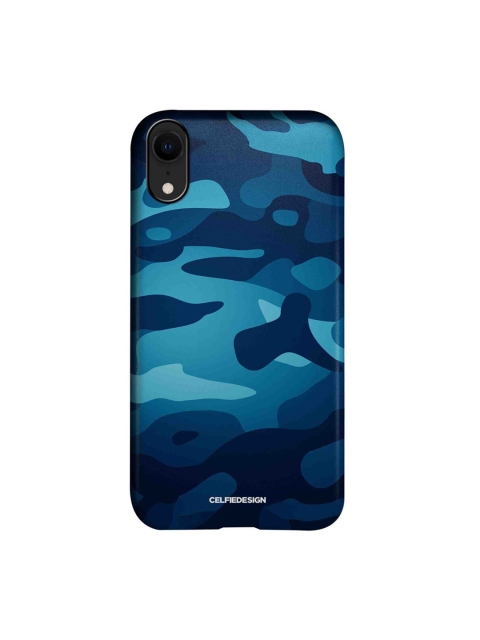 

CelfieDesign Blue Camo Azure iPhone XR Slim Back Case